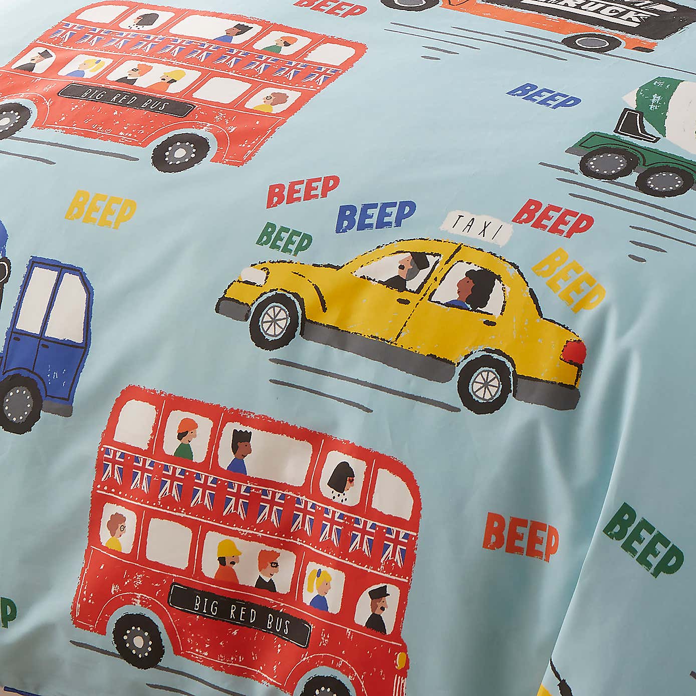 On the Move Single Duvet Cover & Pillowcase Set