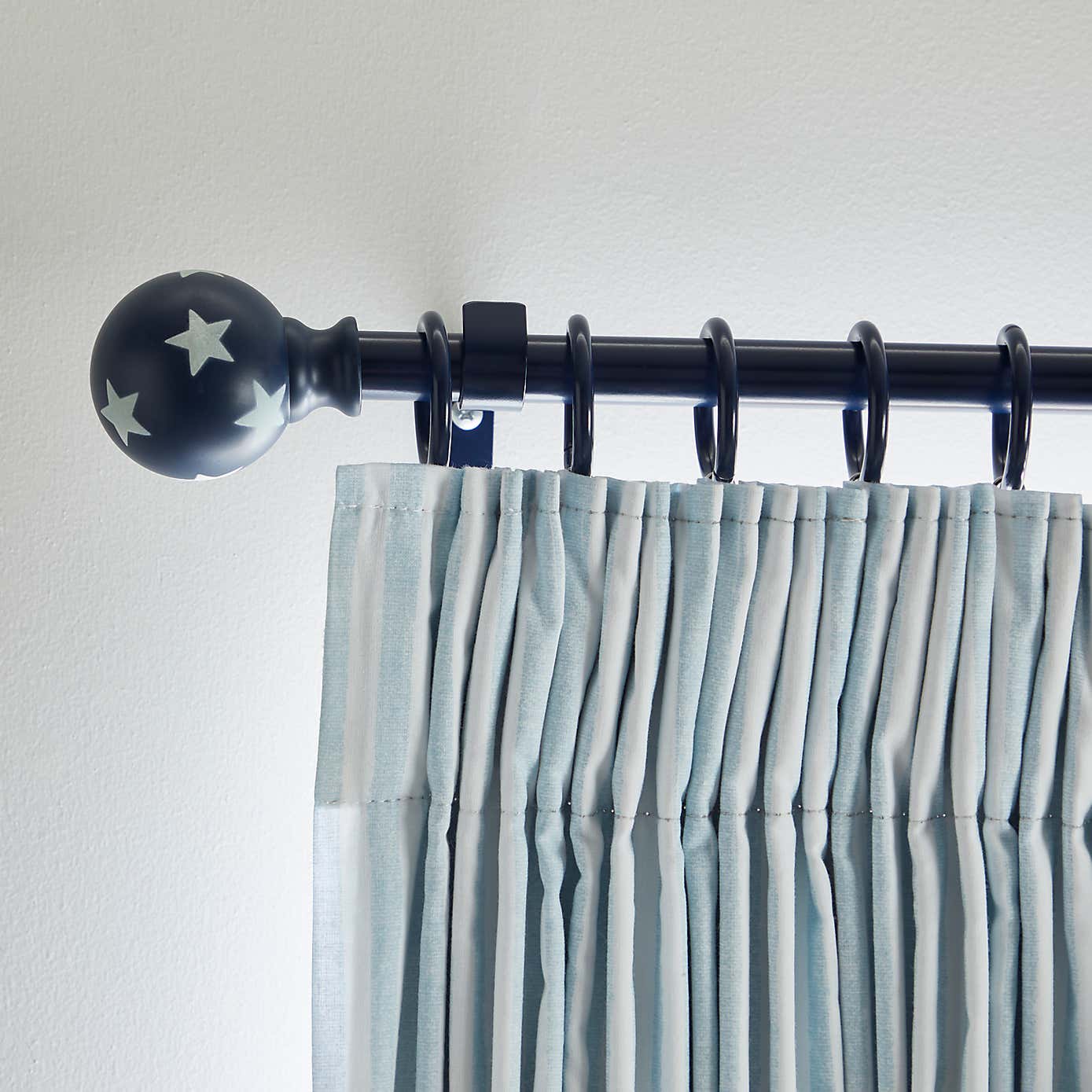 Glowing Stars 16/19mm Metal Extendable Curtain Pole