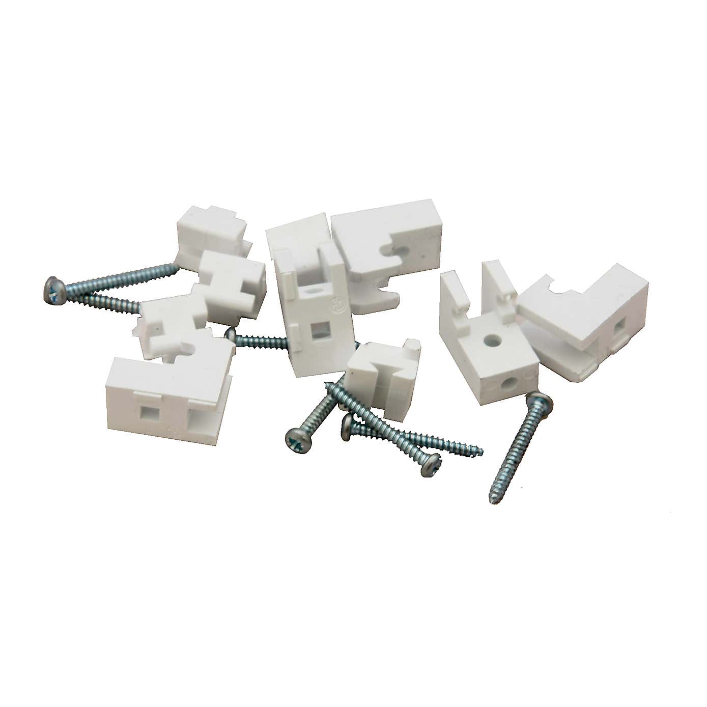 Pack of 5 Plastic Brackets