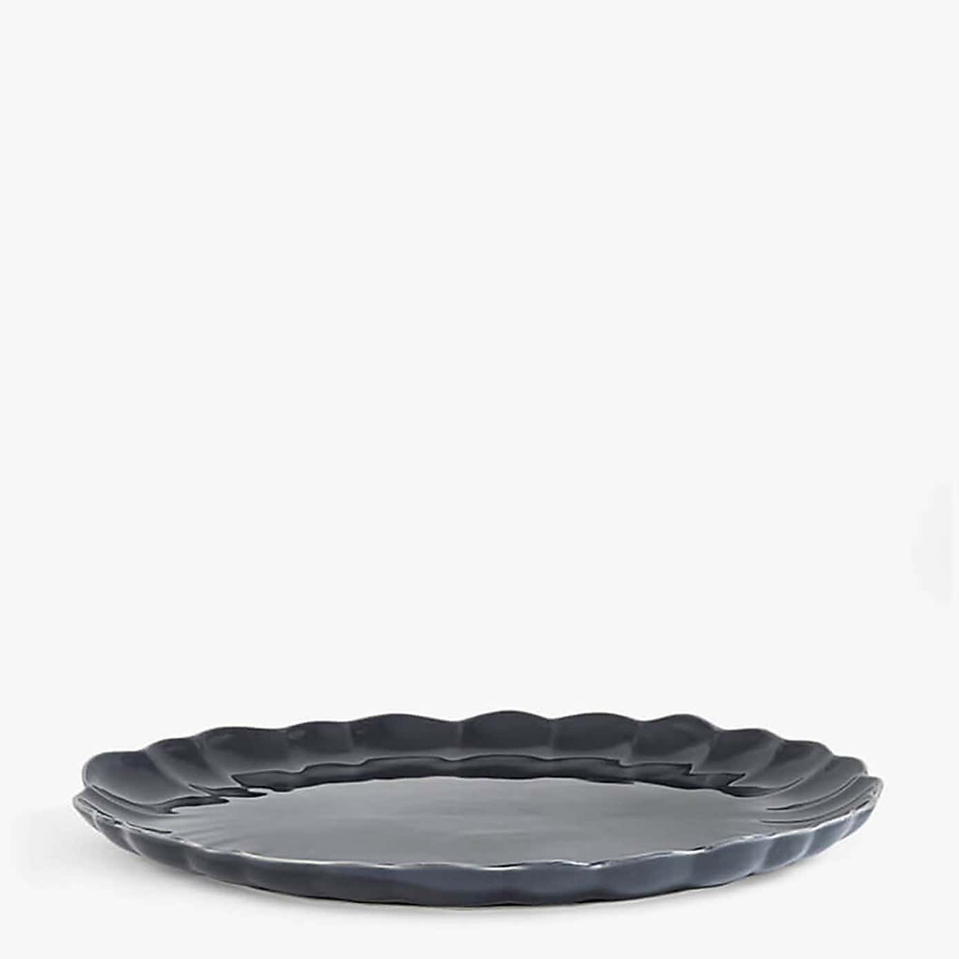 MM Living Grey Scallop Serve