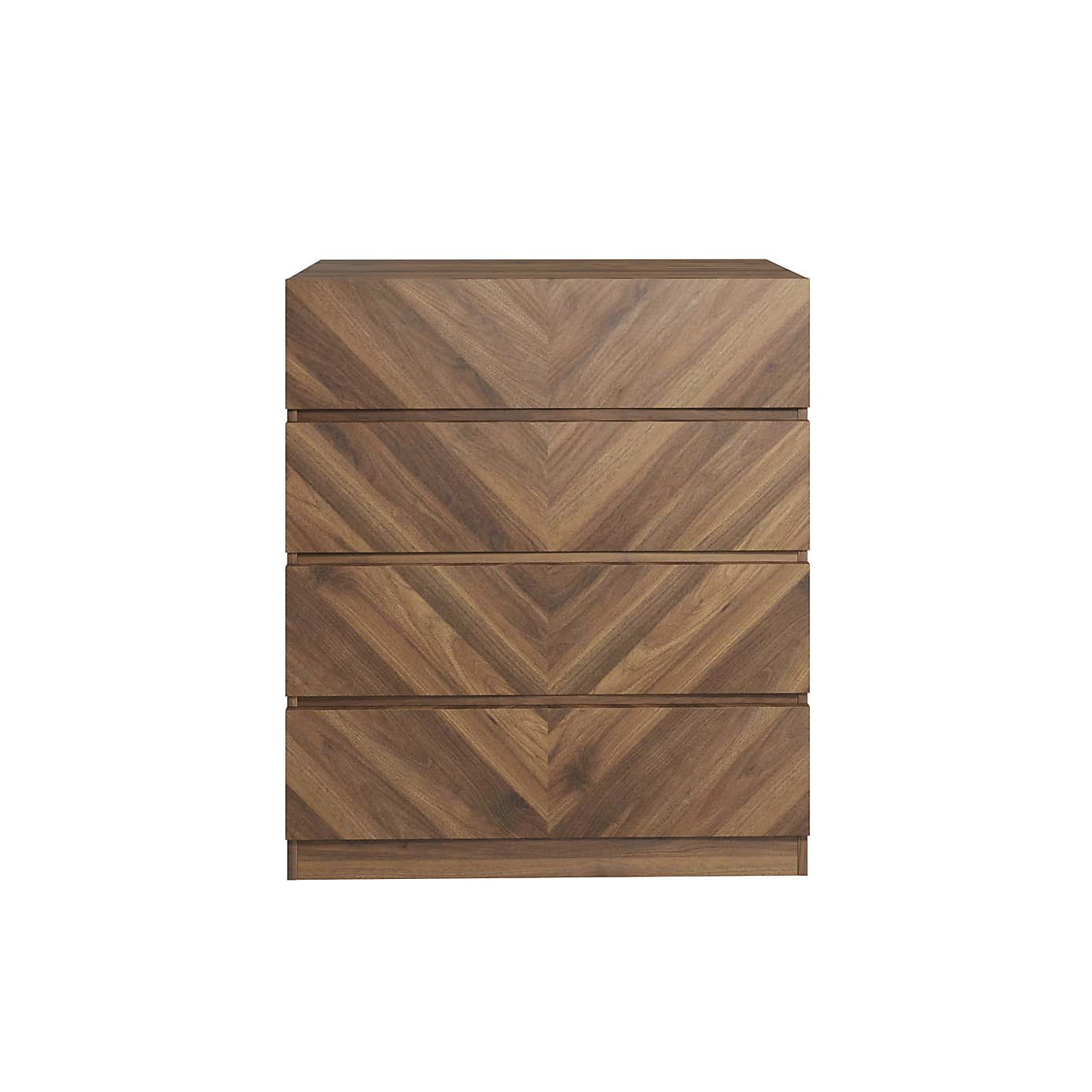 Taranto 4 Drawer Chest Euro Oak