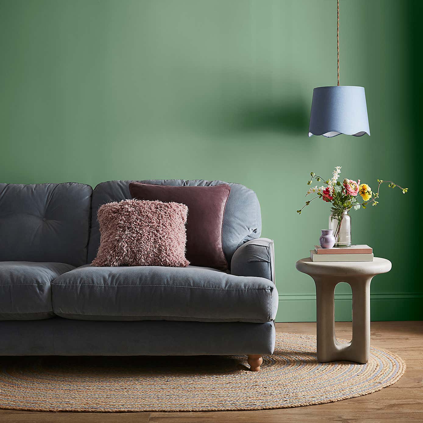 Yew Green Eggshell Emulsion Paint