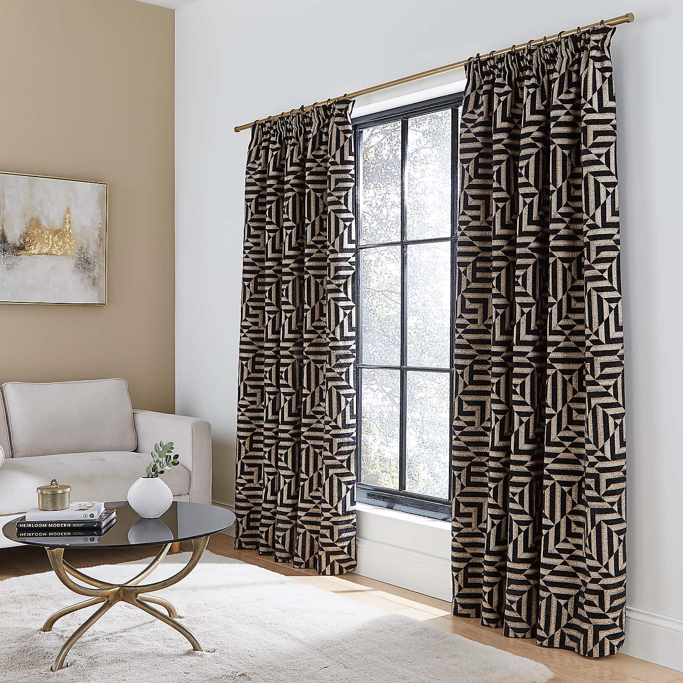 Shoreditch Pencil Pleat Curtains