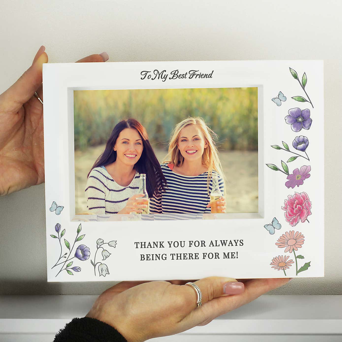 Personalised Wildflower Box Frame