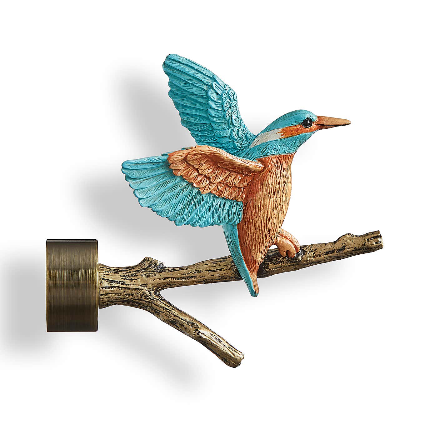 Kingfisher Extendable Metal Eyelet Curtain Pole​