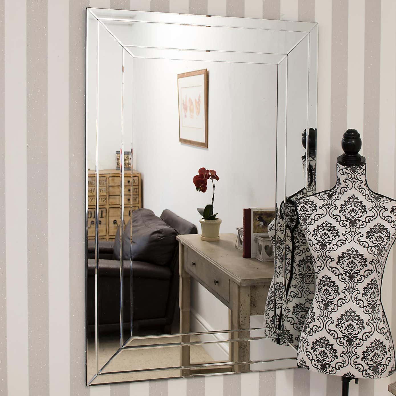 Claydon Rectangle Wall Mirror