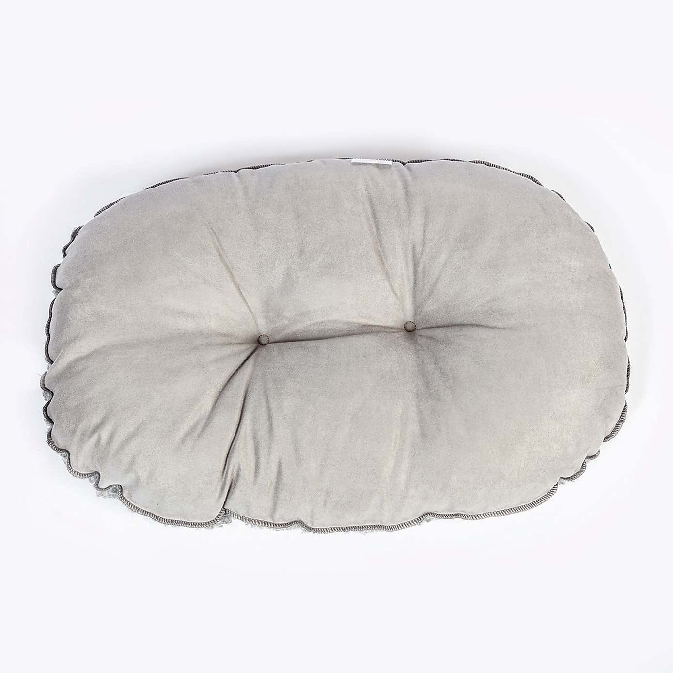 Danish Design Bobble Pewter Quilted Dog Mattress