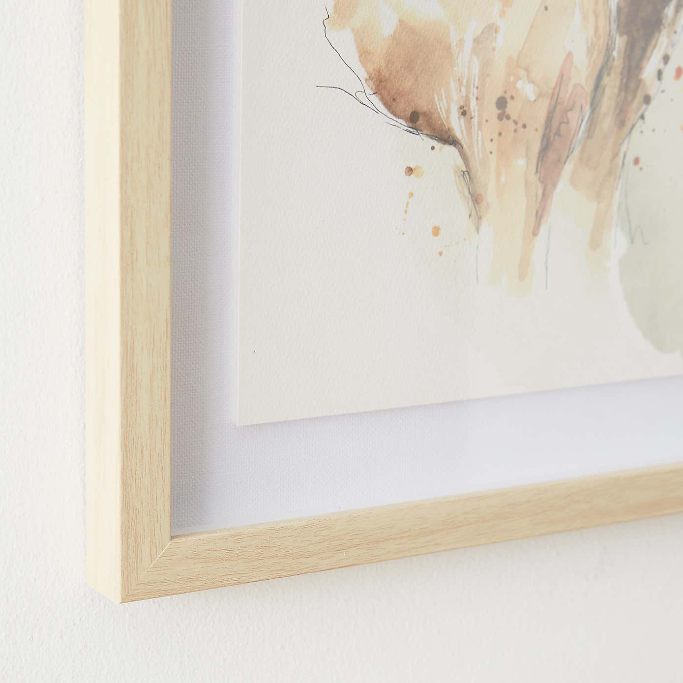 Set of 2 Woodland Animals Framed Print
