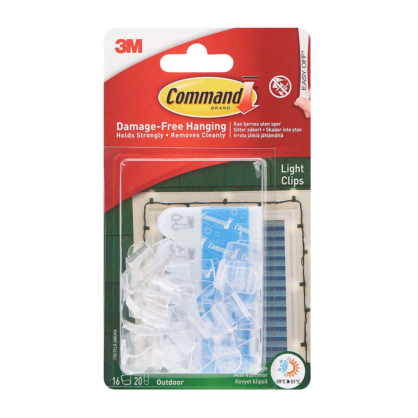 Command Outdoor Light Clips