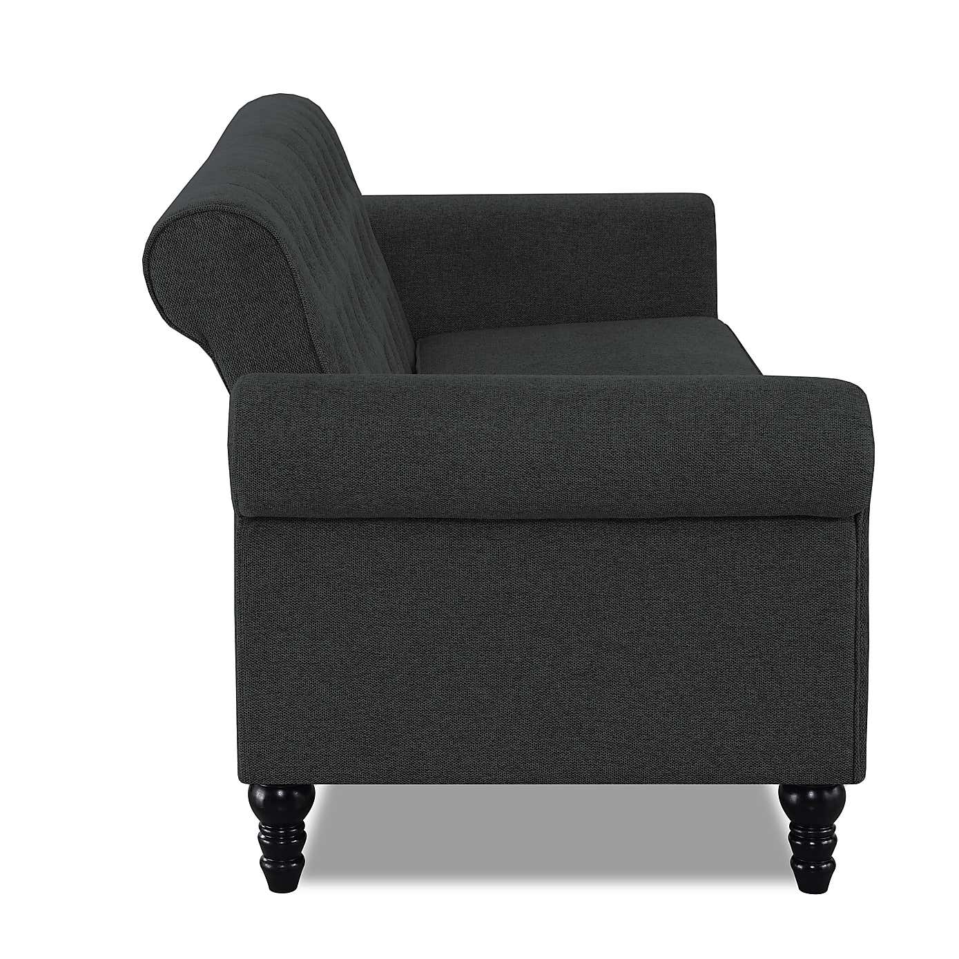 Greta Chenille 3 Seater Sofa