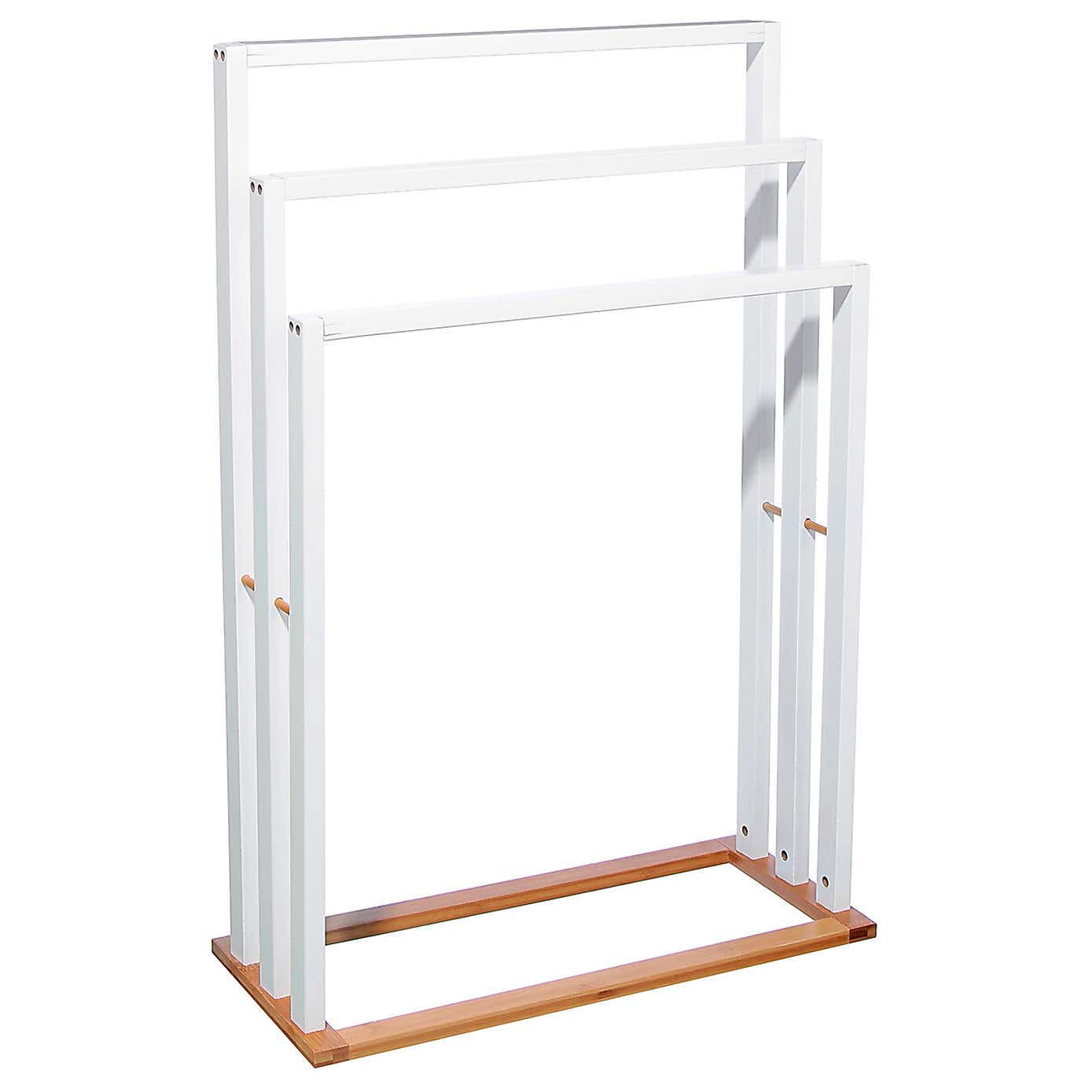 Natureo Bamboo 3 Tier Towel Rack