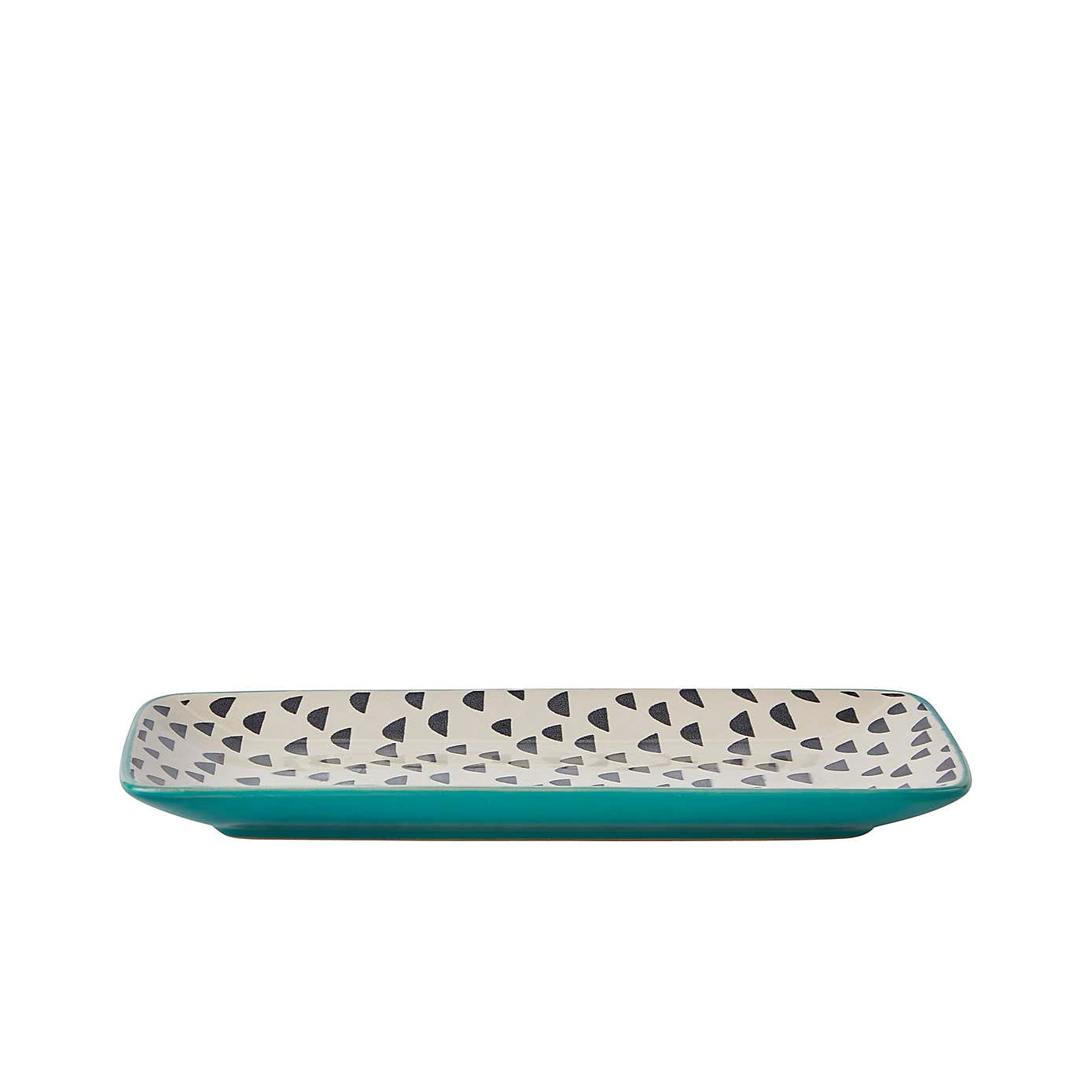 Global Teal Platter