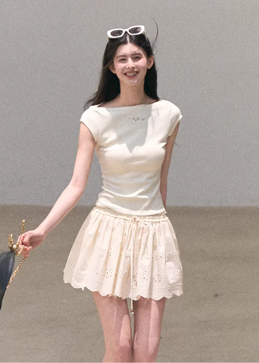 Soft Air One-Shoulder Tee