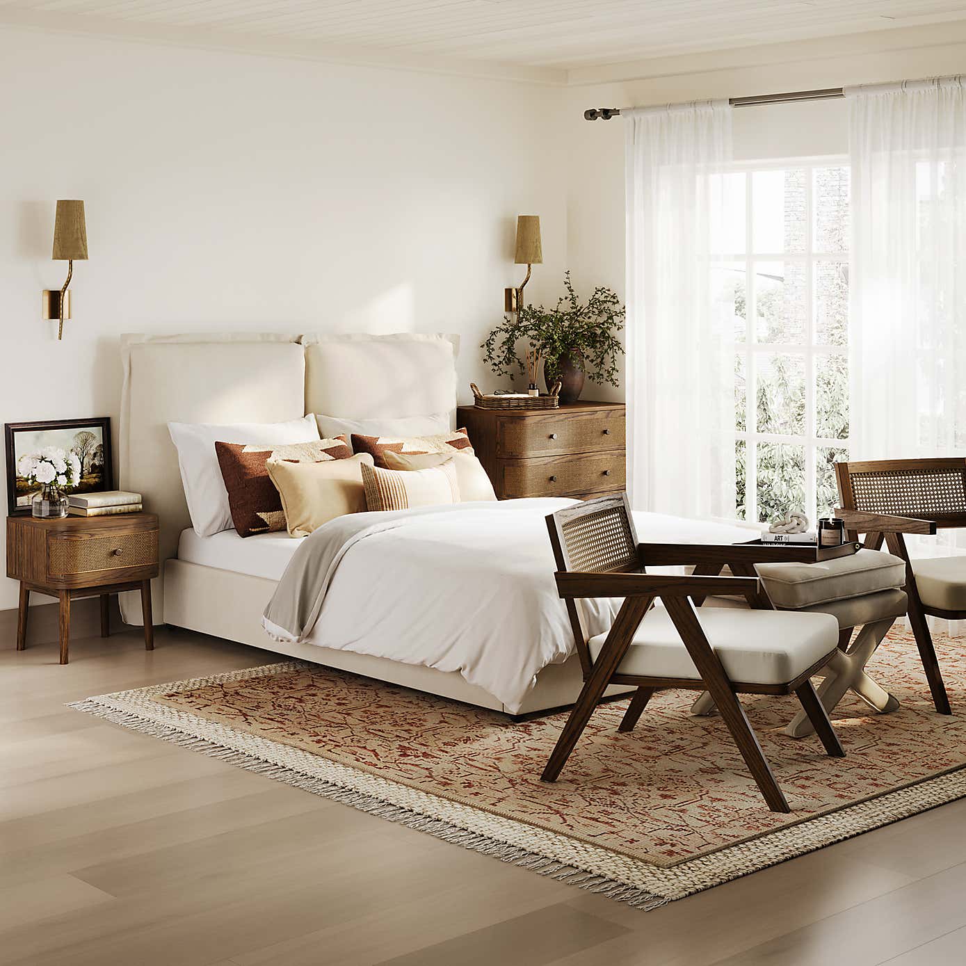 Sunday Linen Bed Frame