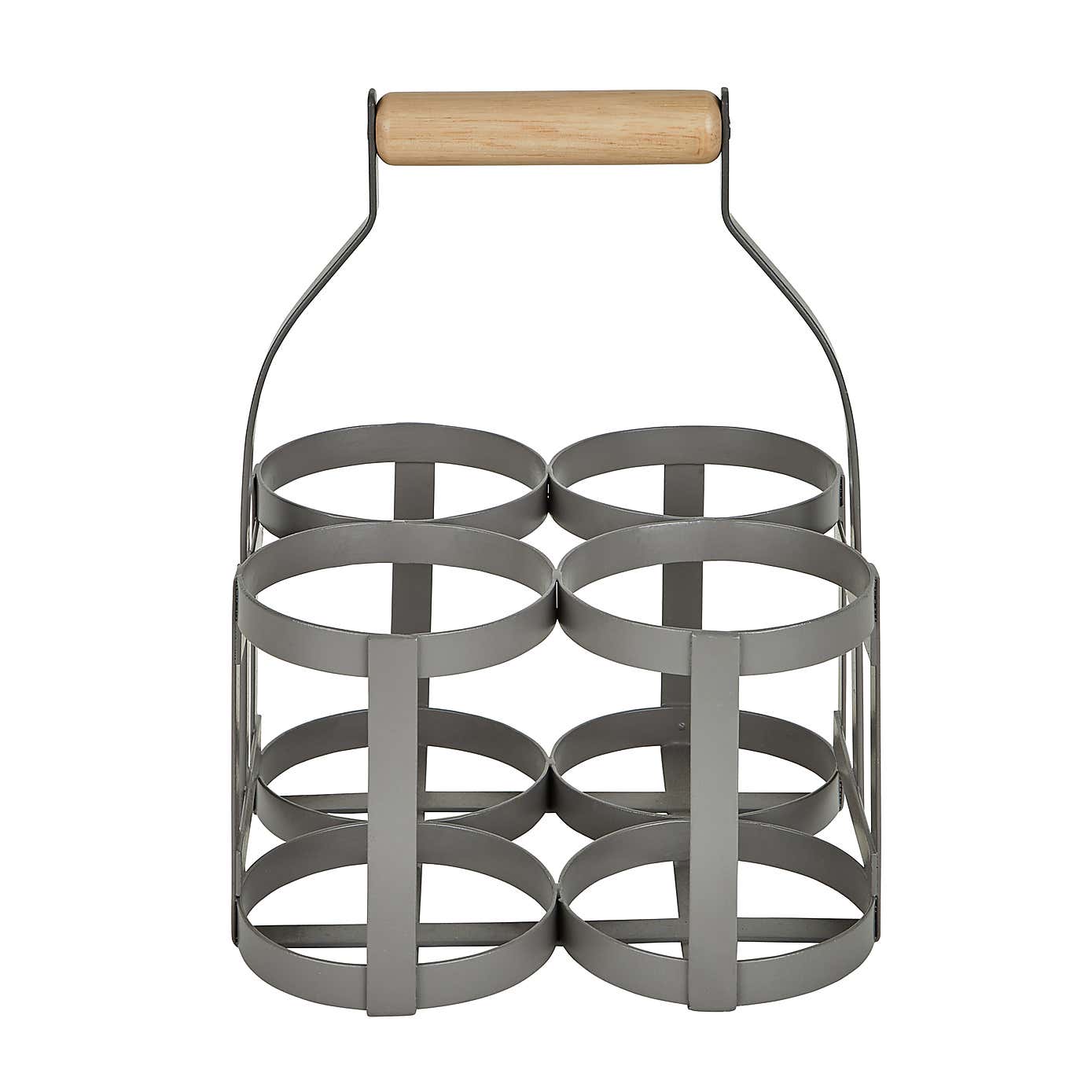 Grey Milk Bottle Holder