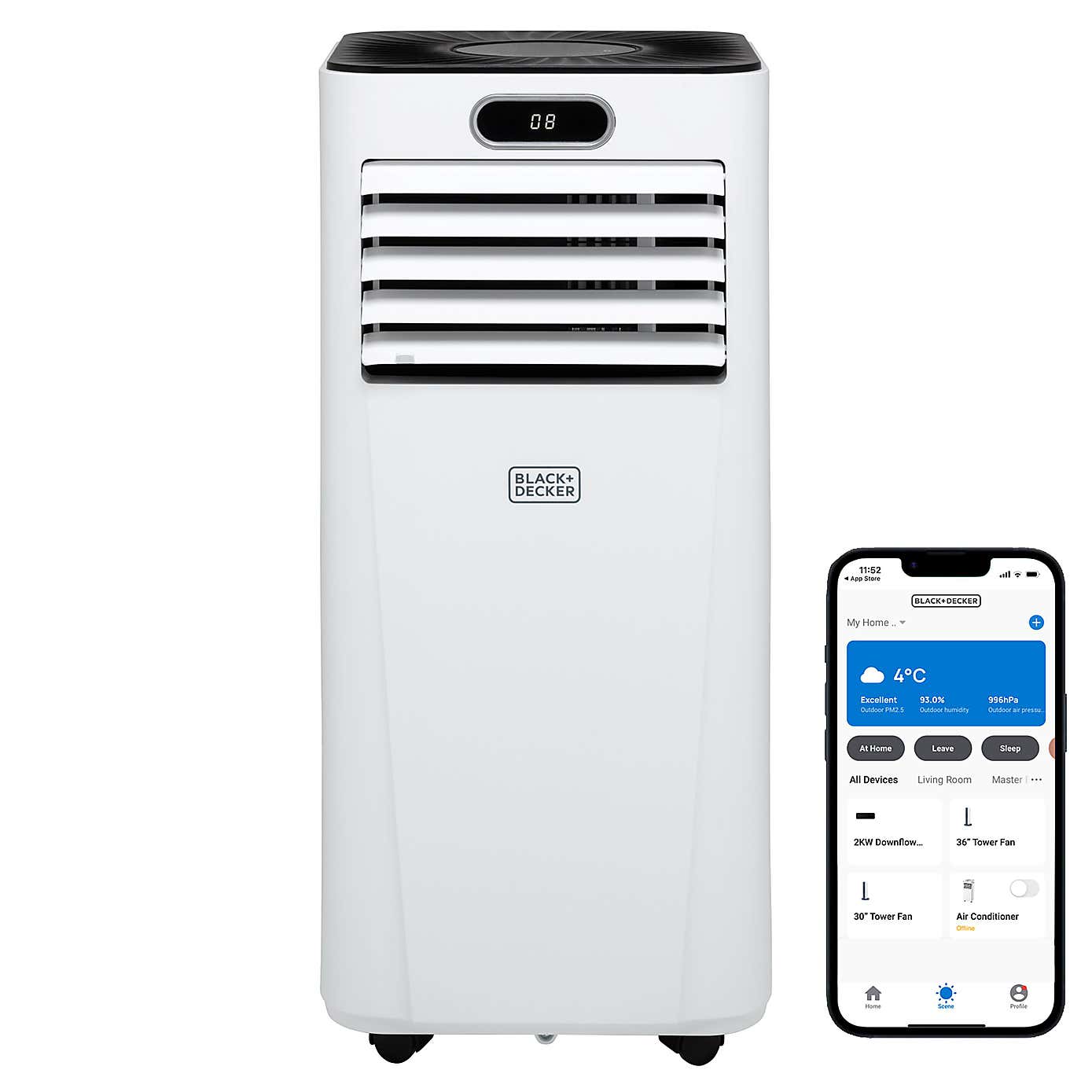 Black And Decker 9000BTU Smart Air Conditioner