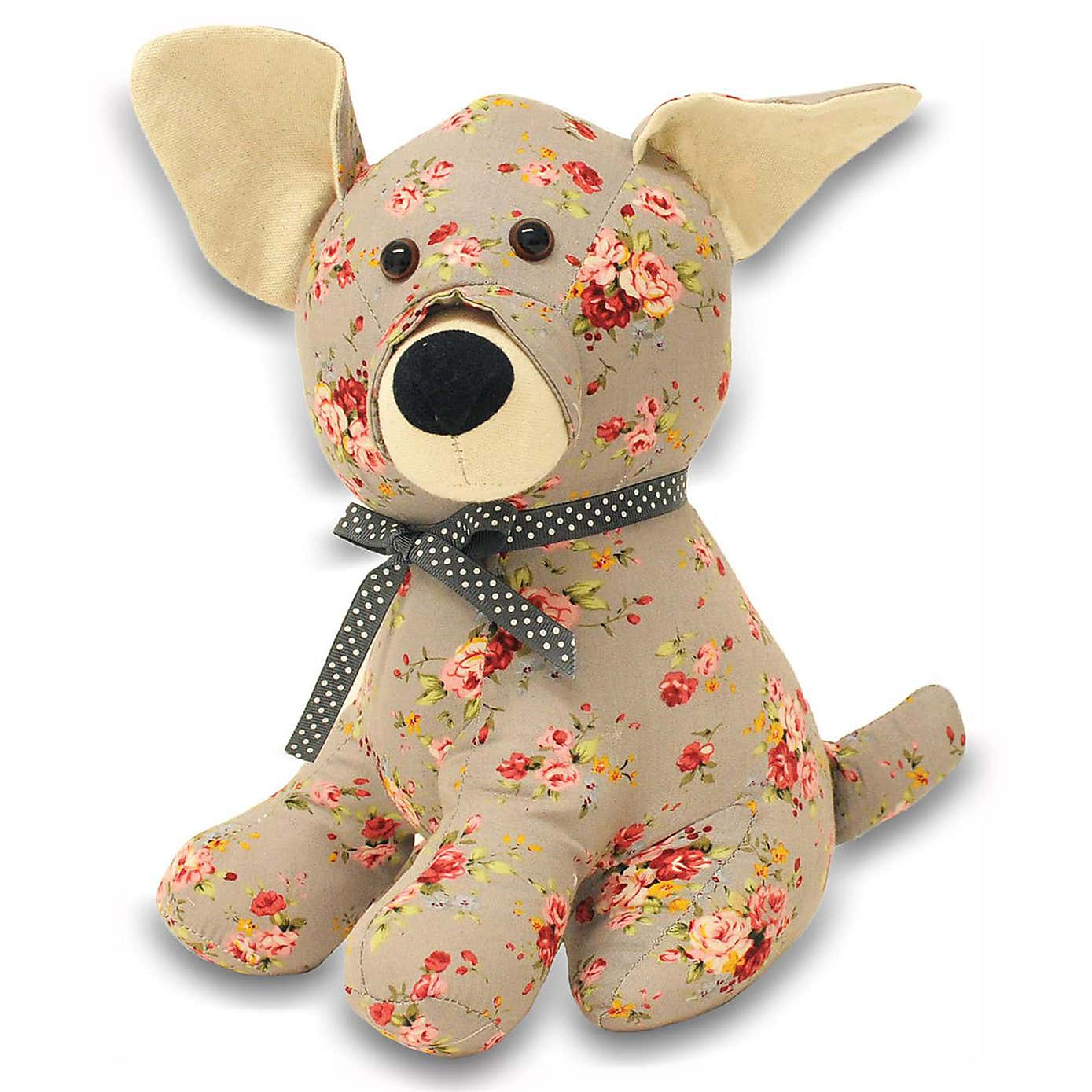 Floral Dog Doorstop