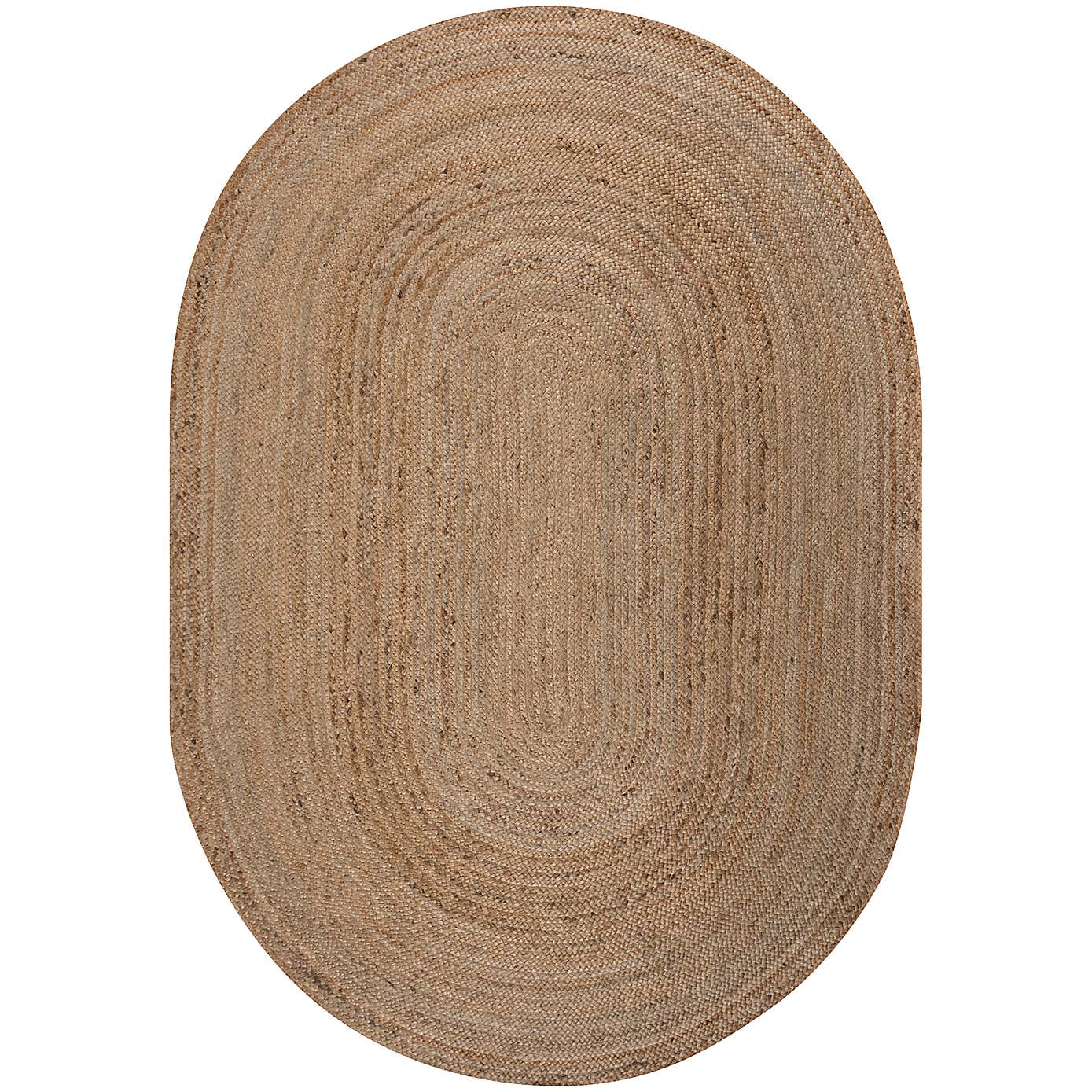 Braided Jute Oval Rug