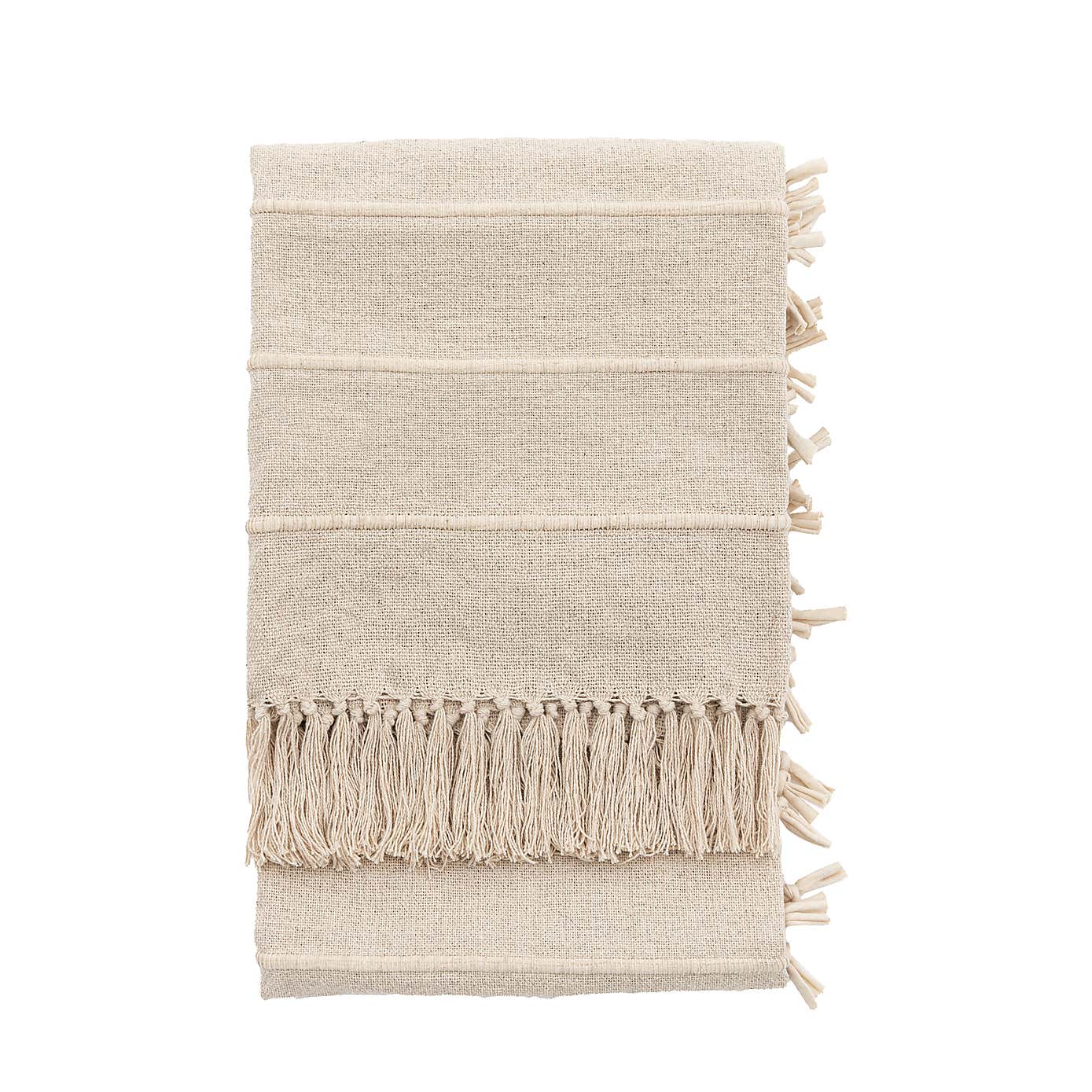 Melrose Cream Throw