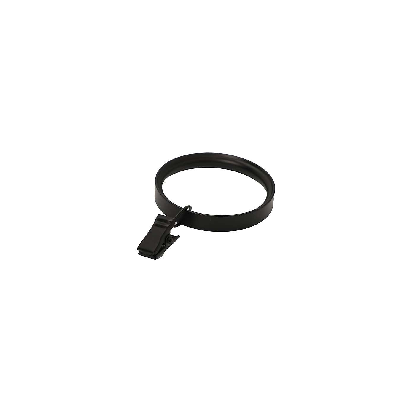 Luxe Curtain Rings with Clips Dia. 28mm