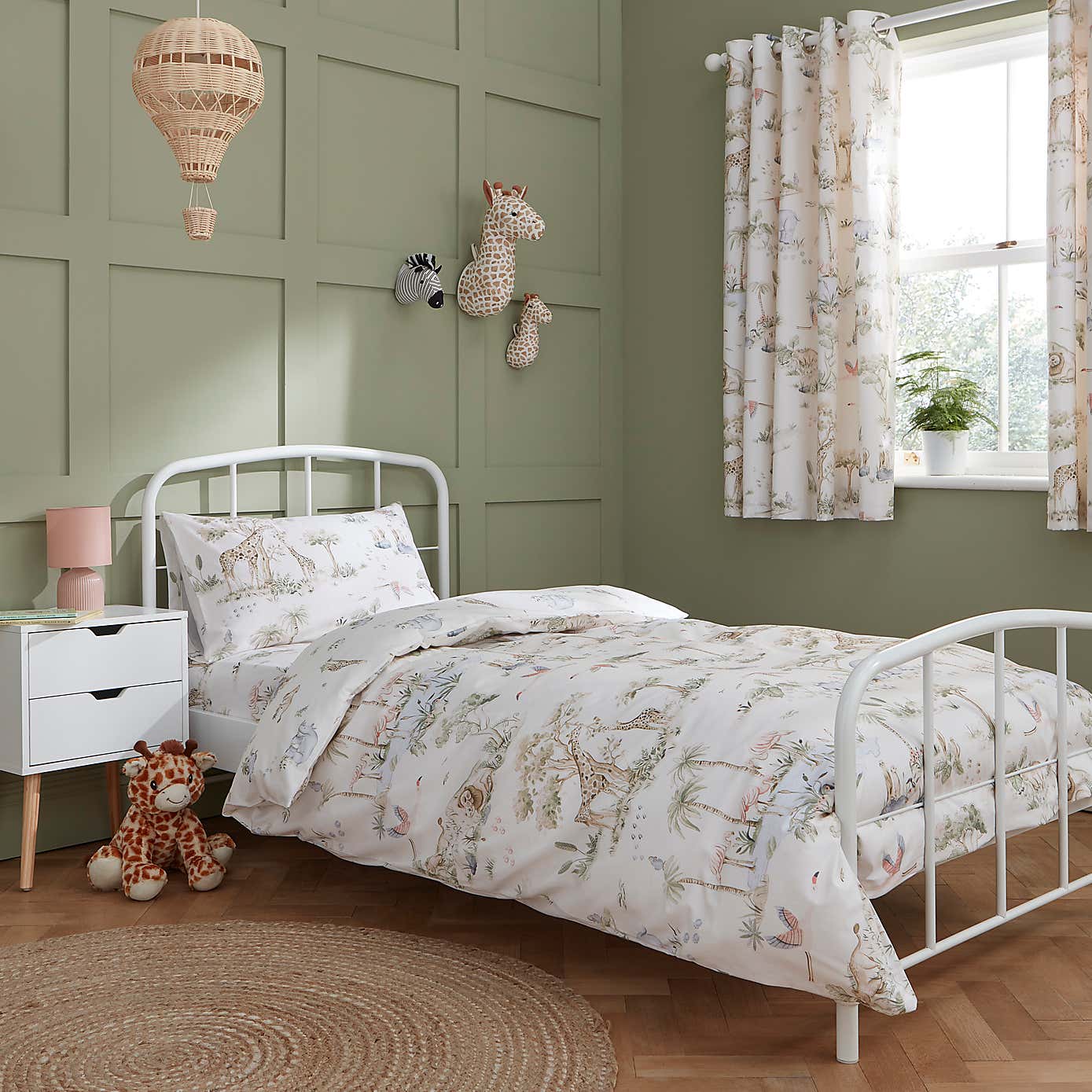Savannah 100% Cotton Duvet Cover & Pillowcase Set