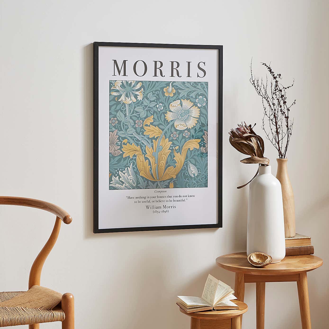 Compton by William Morris Framed Print