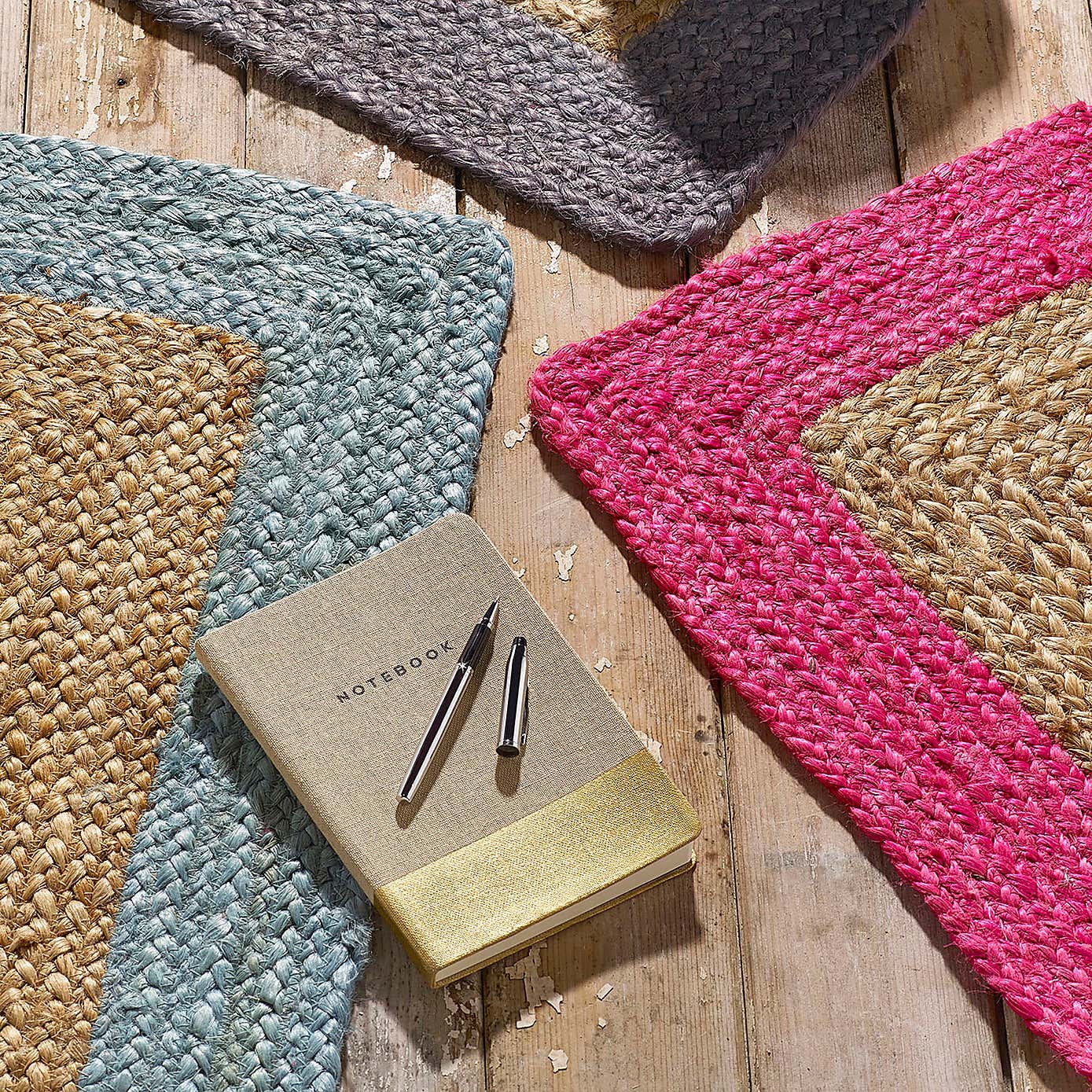 Jute Border Rug