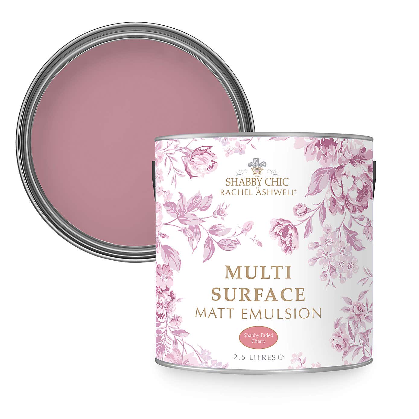 Rachel Ashwell Shabby Chic Faded Cherry Matt Emulsion Multi Surface Paint