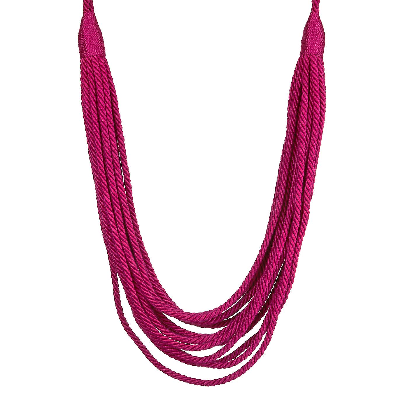 Multi Strand Rope Embrace Pair of Tiebacks