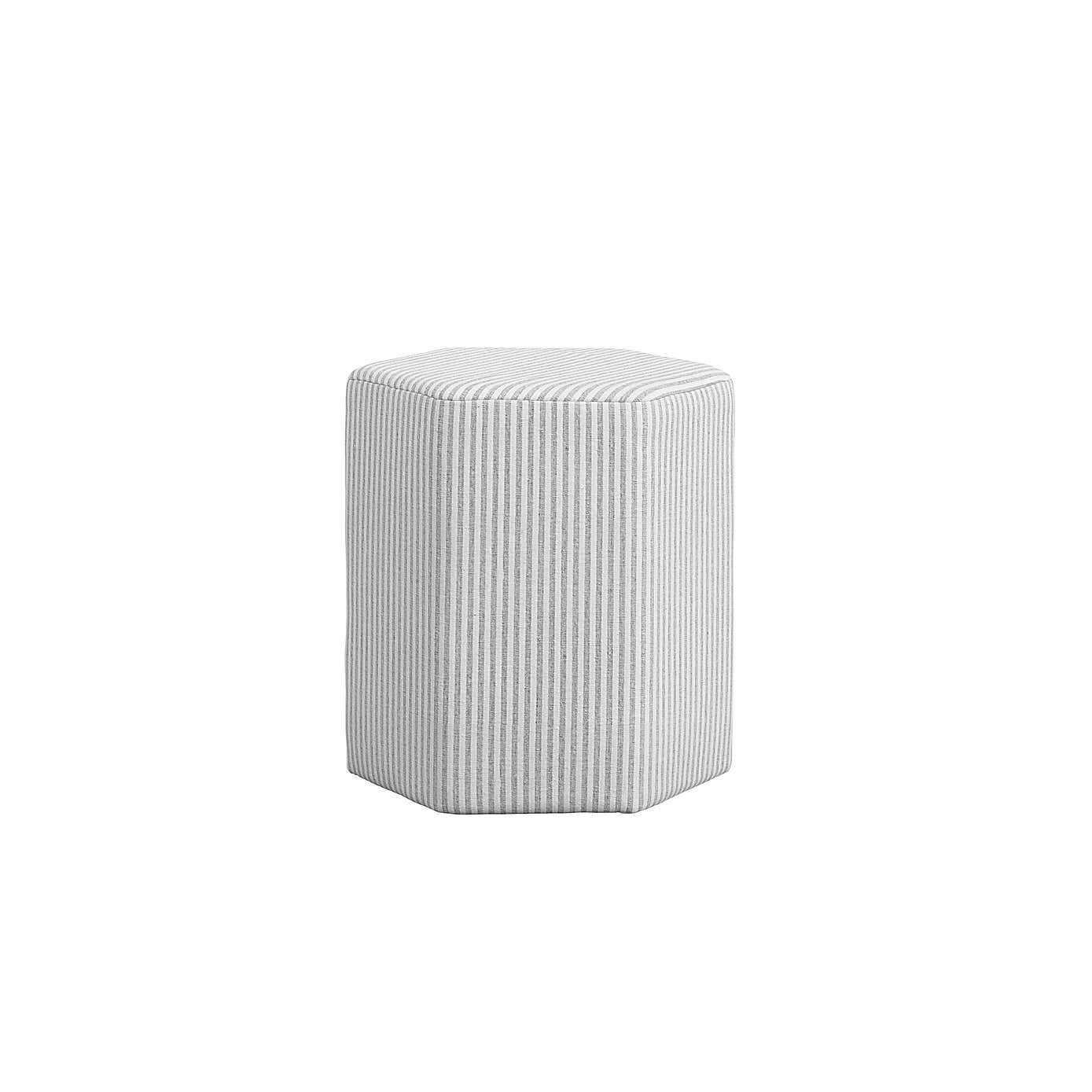 Harbour Thin Stripe Stool