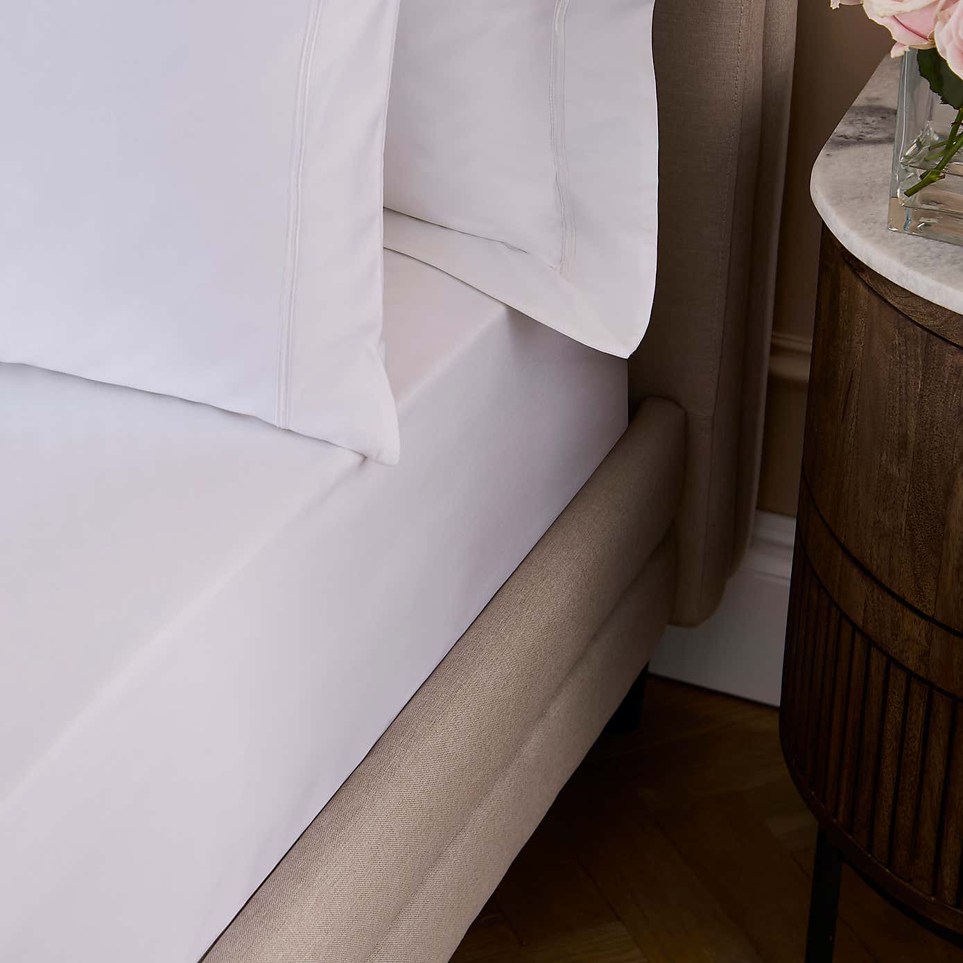 Dorma Cotton Sateen 800 Thread Count Fitted Sheet