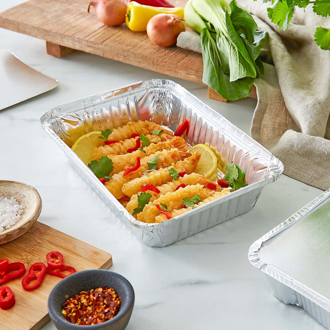 Foil Trays with Lid