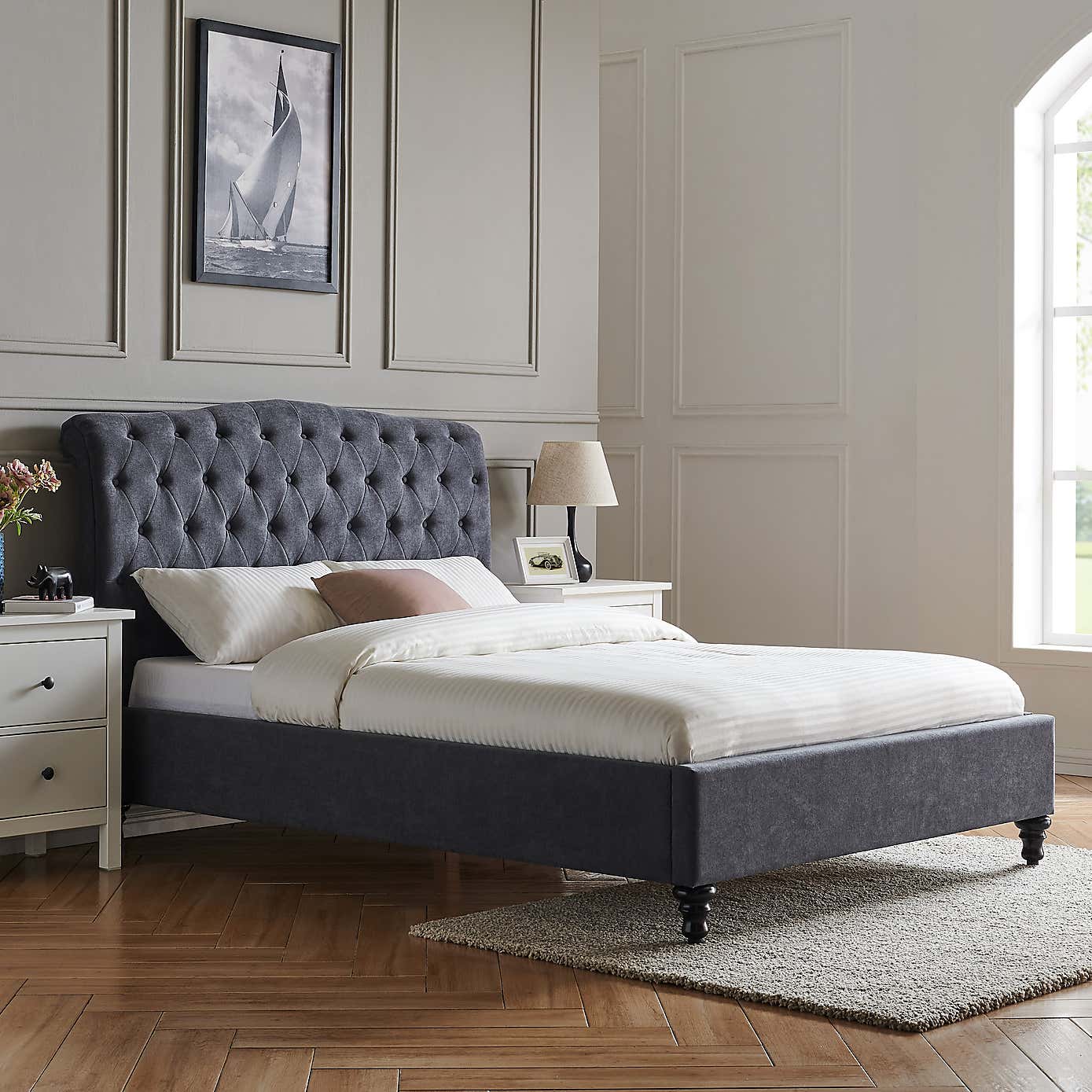 Rosa Bed Natural