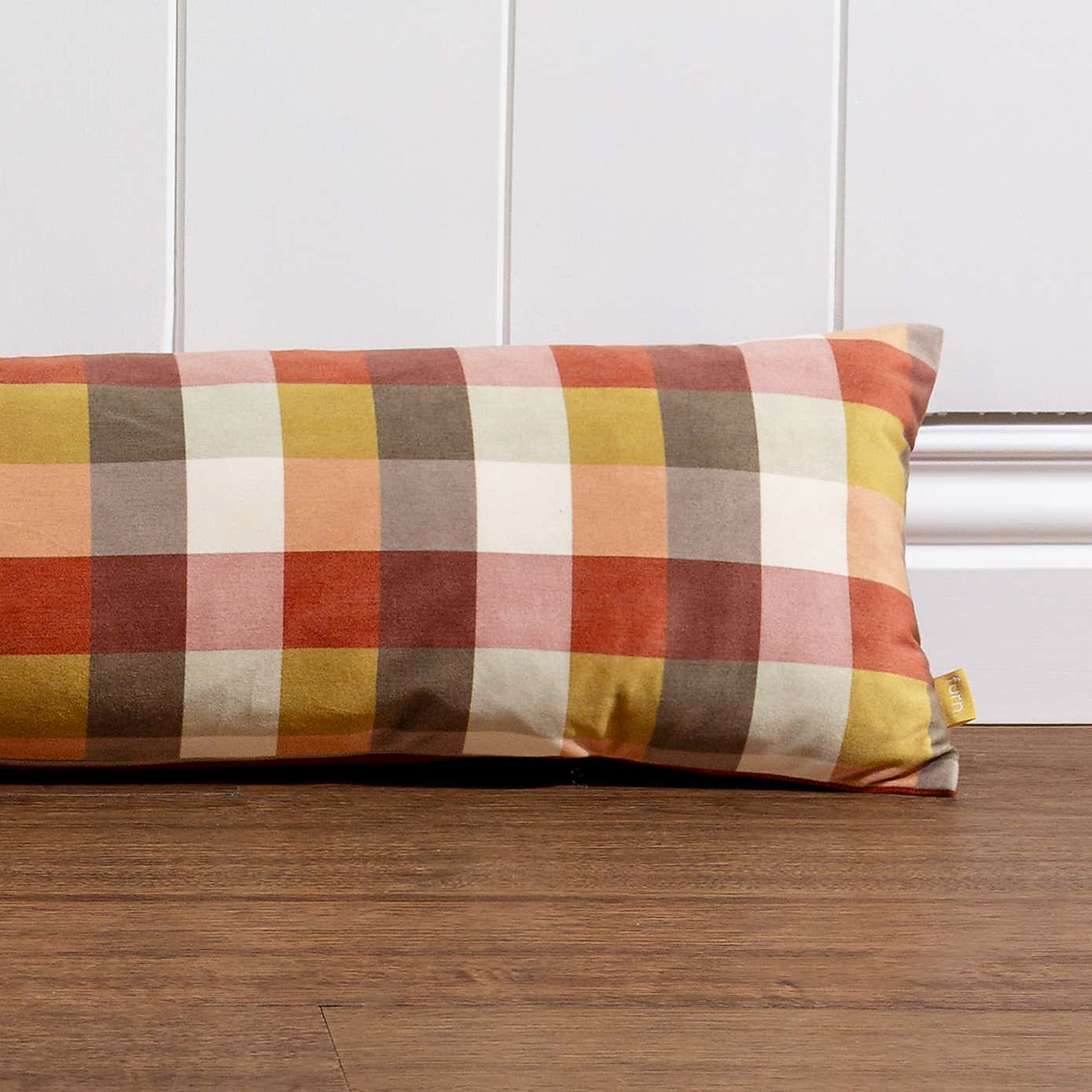 Checked Draught Excluder