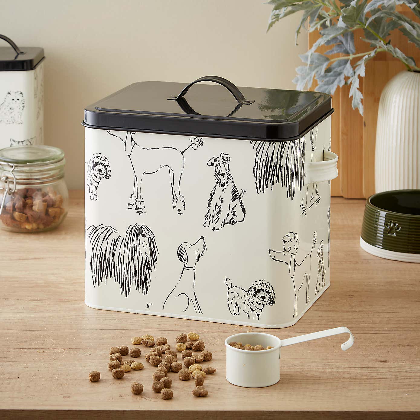 Dogs Treat Tin