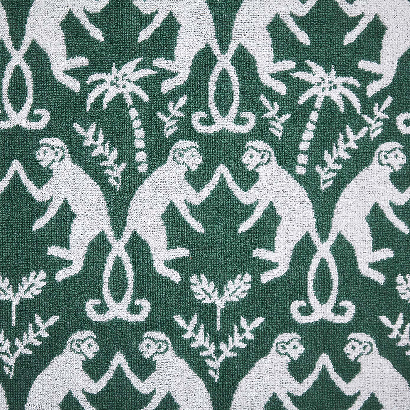 Monkey Cotton Towel