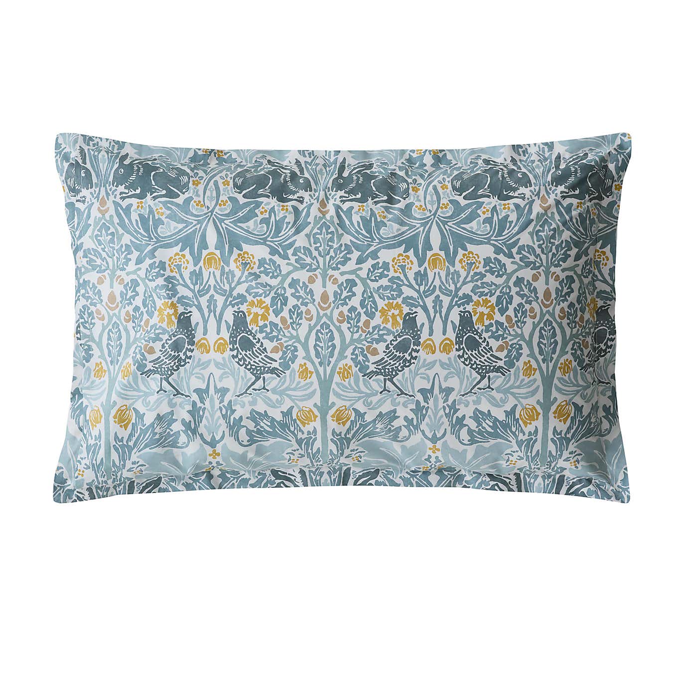 William Morris Brother Rabbit 100% Cotton Oxford Pillowcase