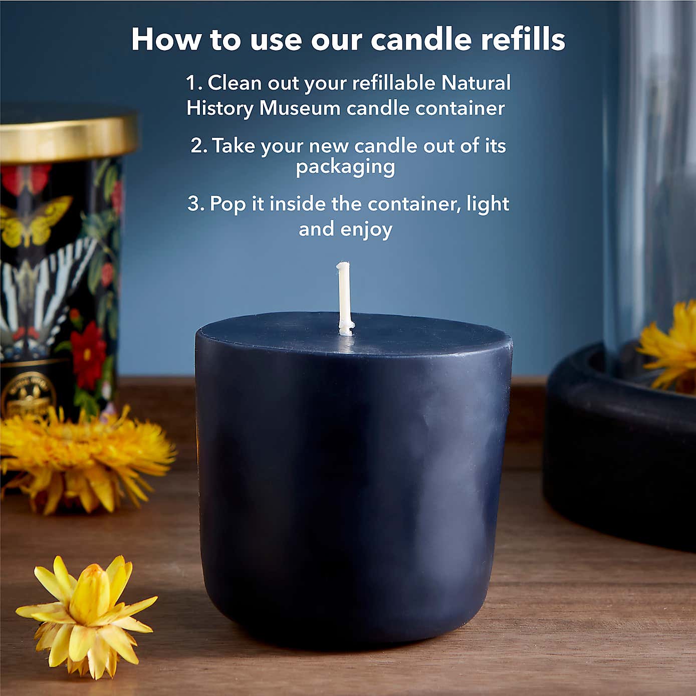 Precious Treasures Cheetah Candle Refill