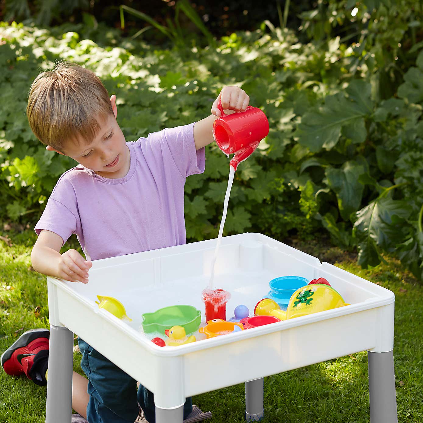 Liberty House Kids 5 In 1 Activity Table And Two Chairs Set