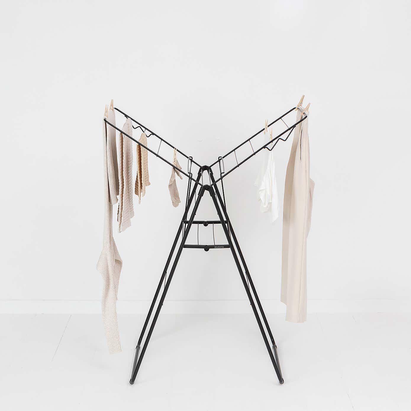 Brabantia Black HangOn Drying Rack 15m