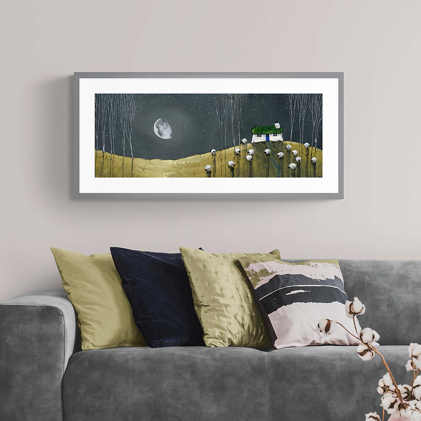 Among The Trees by Geoff Beckett Framed Print
