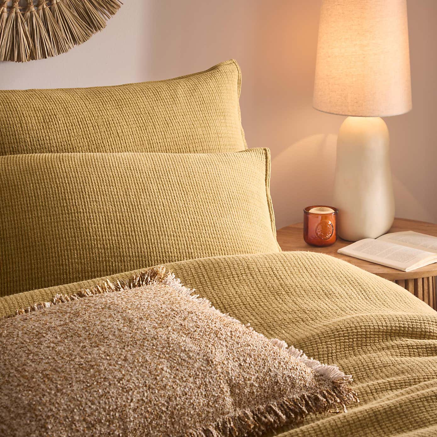 Yard Ribble Duvet Cover and Pillowcase Set