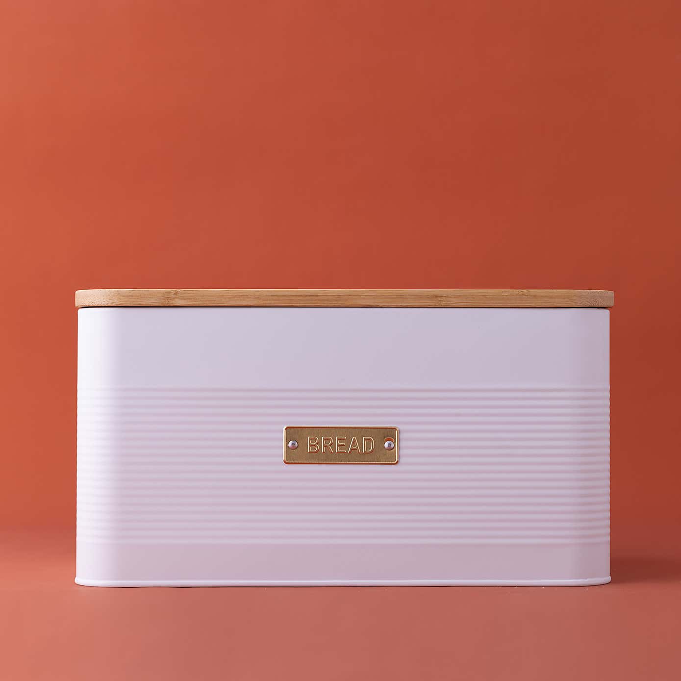 Otto Square Navy Bread Bin