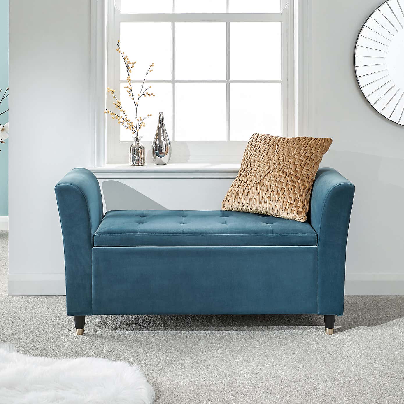 Genoa Chenille Window Seat