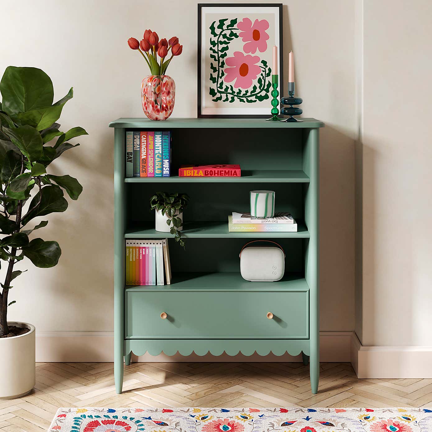 Remi Low Bookcase