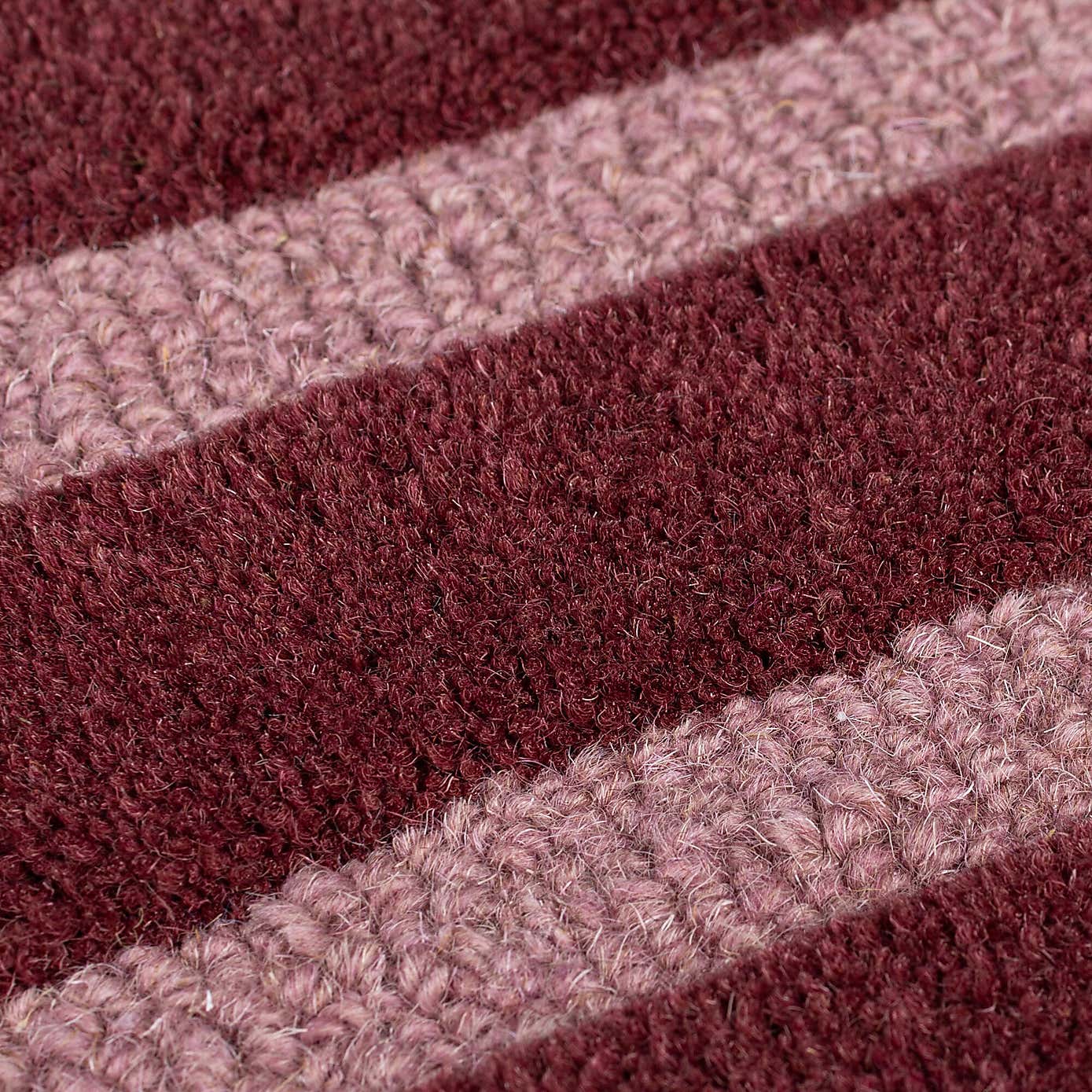 Split Ombre Shaped Wool Rug