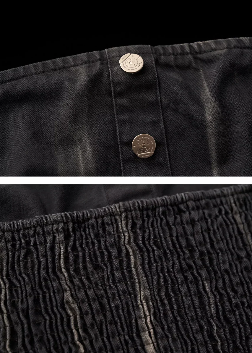 Washed Axis Denim Set