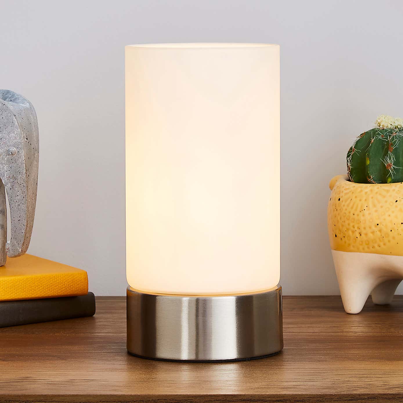Ferris Wood Effect Table Lamp