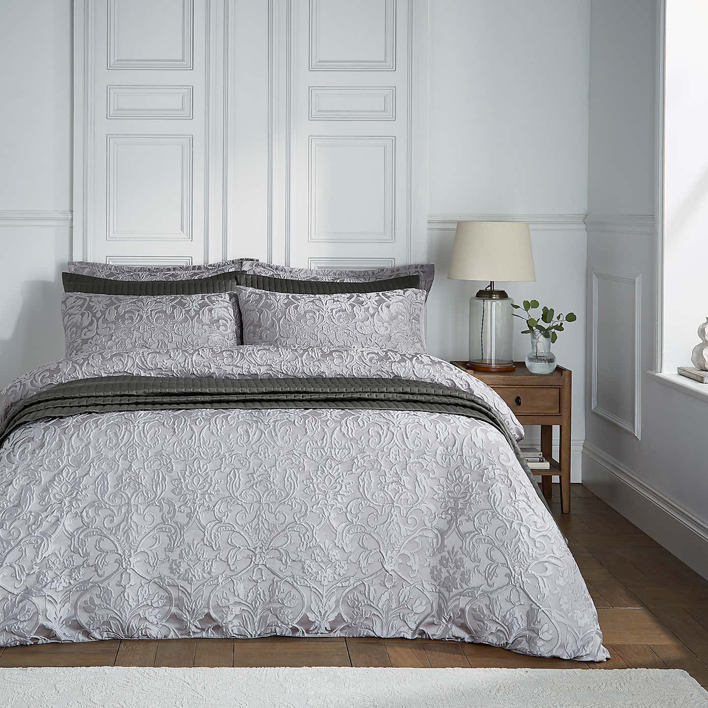 Presley Damask Jaquard Oxford Pillowcase