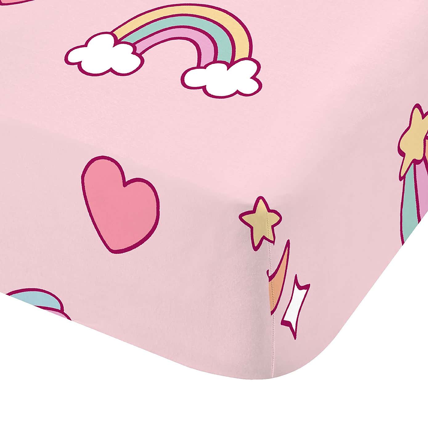 Catherine Lansfield Forever Together Polycotton Fitted Sheet